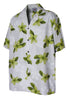 Pacific Legend Mens Single Tone Plumeria Shirt