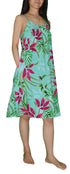 RJC Womens Breezy Floral Pocket Short Sundress