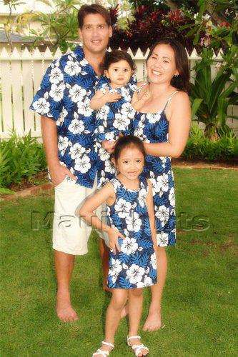 RJC Boys White Hibiscus Fern Shirt