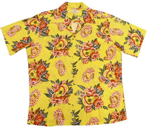 Pineapple Juice Mens Ukulele Lei Shirt