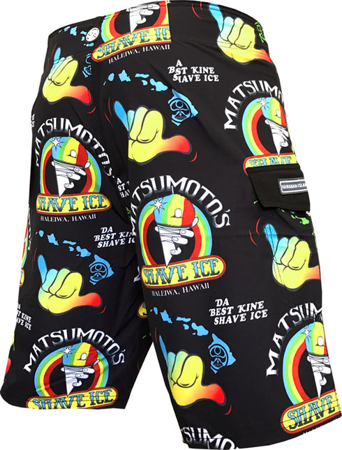 HIC 20" Matsumoto Shaka 8 Way Stretch Boardshorts