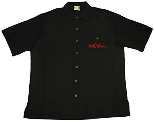 Go Barefoot Mens Christmas Woody Mele Kalikimaka Embroidered Shirt