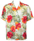 Two Palms Mens Big Hibiscus Rayon Shirt
