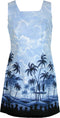Pineapple's View Women's A-Line Hawaiian Short Tank Dress