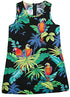 RJC Girl's Jungle Parrot Hawaiian Dress