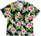 Pineapple HIbiscus Women's Hawaiian Camp Shirt