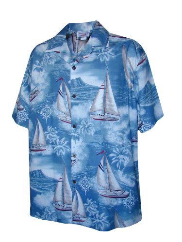 Pacific Legend Mens Ocean Sailing Dream Cruise Shirt
