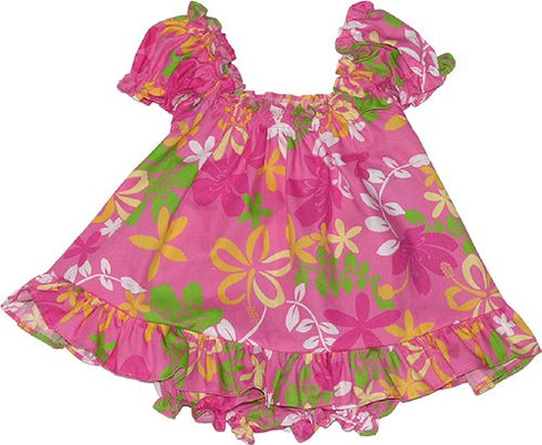 RJC Baby Girls Festive Tropic Puff Sleeve 2pc Set