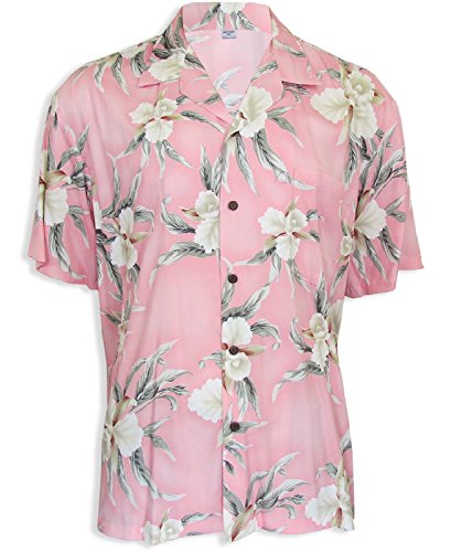 Two Palms Men's Retro Orchid Shirt