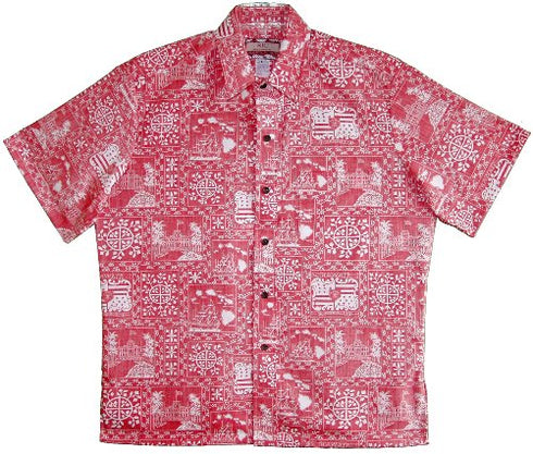 RJC Mens Hawaii State Monarchy Reverse Shirt