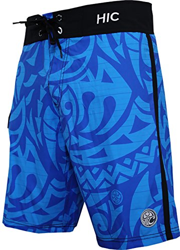 Hawaiian Island Creations (HIC) 21" Pyramid Rock 8 Way Stretch Boardshorts