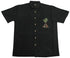 Bamboo Cay Mens Aloha Christmas Happy Holidays Tree Embroidered Shirt