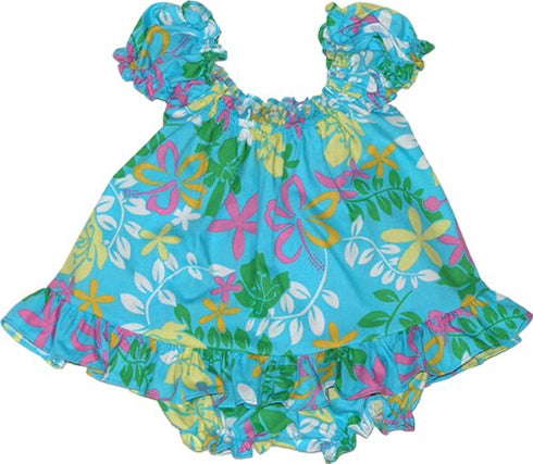 RJC Baby Girls Festive Tropic Puff Sleeve 2pc Set