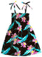 Okika Orchid Girl's Hawaiian Smocked Dress