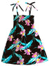 Okika Orchid Girl's Hawaiian Smocked Dress