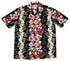 Two Palms Men's Plumeria Hibiscus Panel Aloha Shirt
