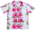 Two Palms Boy's Plumeria Panel Cotton Shirt