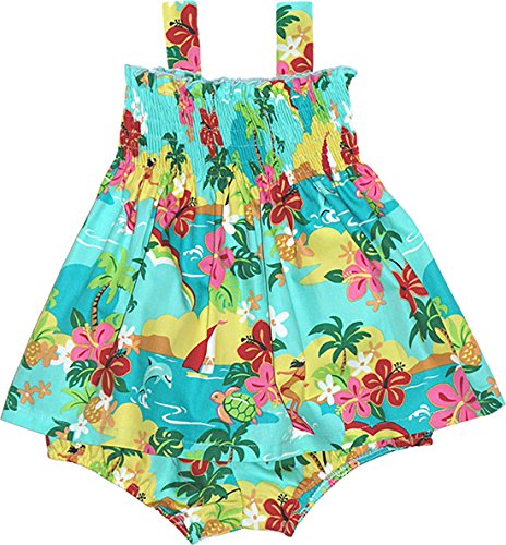 RJC Girls Surfing in Hawaii Bungee Tube Top 2pc Set