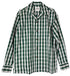 Men's Classic Hawaiian Paniolo Palaka Plaid Long Sleeve Shirt