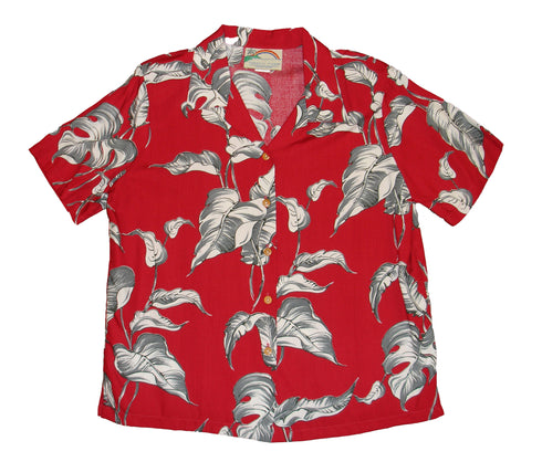Lau Lau Women's Hawaiian Camp Shirt