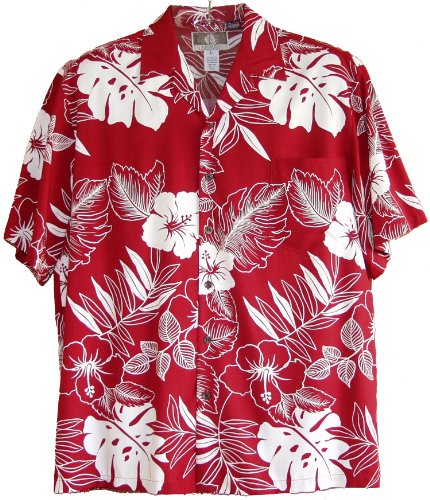 RJC Mens Exquisite Hawaiian Rayon Shirt
