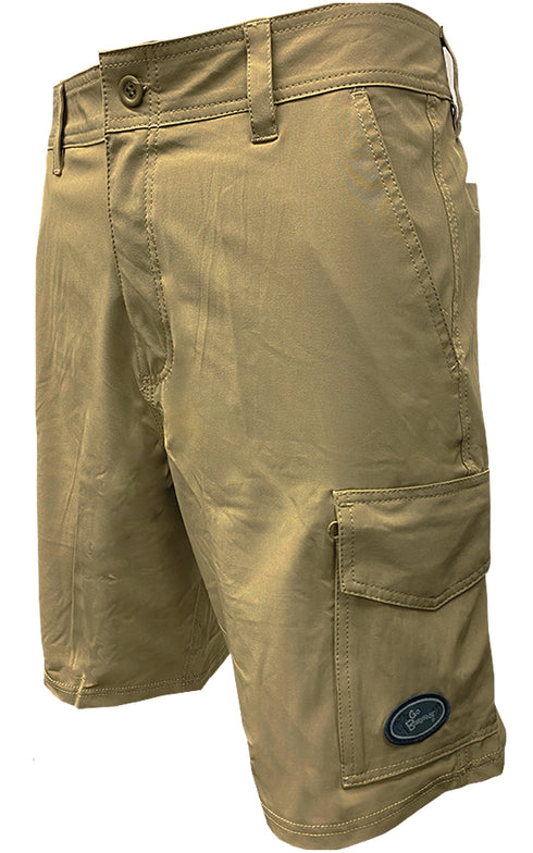 Go Barefoot Men's AM/PM 8-Way Octo Stretch Cargo Shorts – Limited Edition