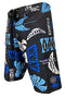 Hawaiian Island Creations HIC 19" Mahi Mahi Palms 8 Way Stretch Boardshorts