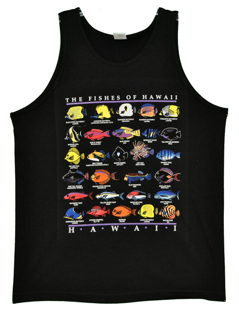 RJC Unisex Fishes of Hawaii Tank Top