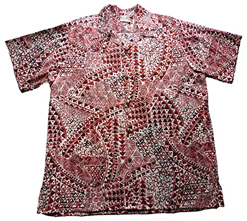 Go Barefoot Mens Hawaiian Tats Big & Tall Shirt
