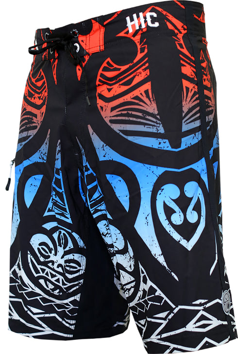 Hawaiian Island Creations (HIC) 20" Wainui 8 Way Stretch Boardshorts
