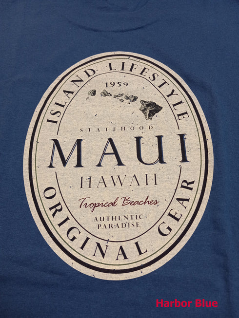 Island Lifestyle Screenprinted Hawaiian T-Shirt