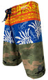 Hawaiian Island Creations (HIC) 20" UA HUKA 8 Way Stretch Boardshorts