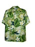 Pacific Legend Mens S to 4X Frangipani Monstera Fern Shirt