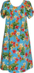 RJC Women's Rainbow Plumeria Muumuu Dress