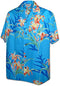 Tropical Lily Floral Men's Cotton Shirt