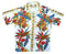 Pineapple Juice Mens Bird of Paradise Monstera Panel Shirt