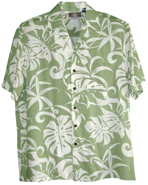 RJC Mens Delicate Tropical Rayon Shirt