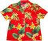 Tropical Summer HIbiscus Women's Hawaiian Camp Shirt