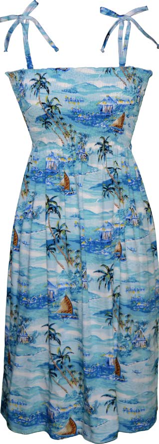Islanders Women's Hawaiian Smocked Dress
