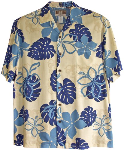 RJC Mens Monstera Season Rayon Shirt