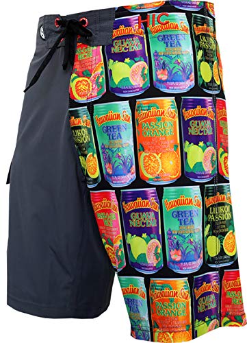 Hawaiian Island Creations (HIC) 21" Hawaiian Passion 8 Way Stretch Boardshorts
