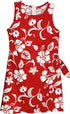 RJC Girls Classic Hibiscus Sarong Dress