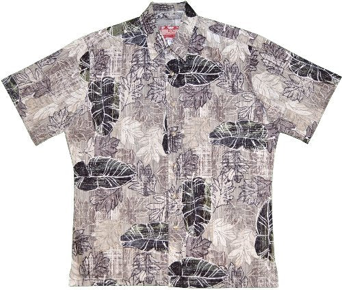 RJC Mens Pale Free Falling Leaf Reverse Shirt