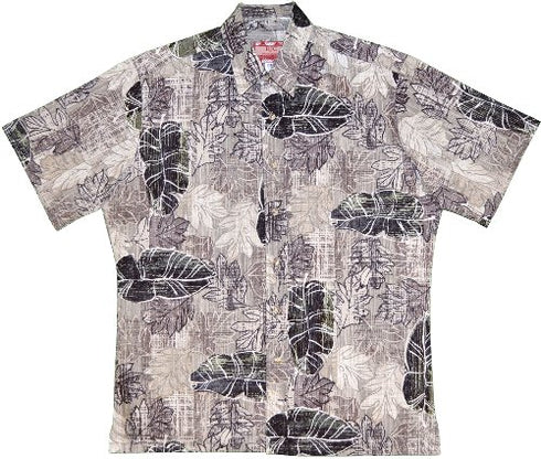 RJC Mens Pale Free Falling Leaf Reverse Shirt