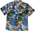 Hibiscus Hawaiian Islands Women's Hawaiian Camp Shirt
