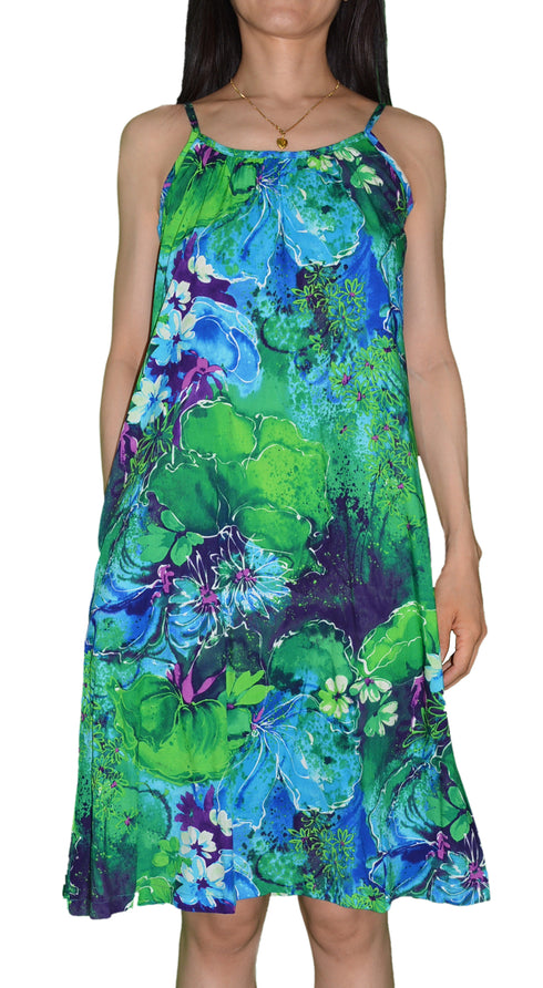 RJC Womens Beauteous Flower Poetry Pocket Short Sundress