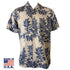 Mini Tahitian Men's Classic Hawaiian Reverse Custom Made Shirt (Big or Tall Size)