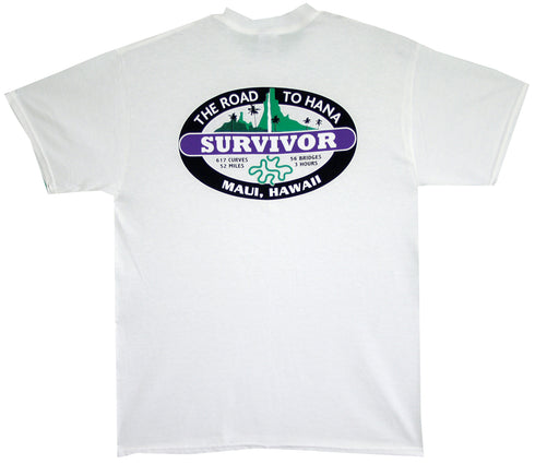 The Road to Hana Maui Survivor Screen Printed Hawaiian T-Shirt