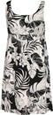 Fancy Garden Women's Empire Tie Front Hawaiian Dress (Regular Fit)