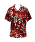 Heliconia Paradise Women's Hawaiian Camp Shirt